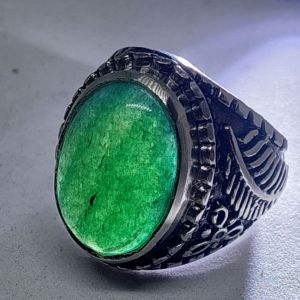 Cincin batu giok adventurin dim 10-14 mm