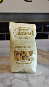 Pasta Toscana Mezzi Rigatoni 500g - Premium Italian Spaghetti Traditional Italian Cooking Essentials Eco-Friendly Packaging
