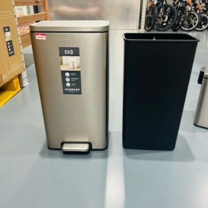 Kaishike Eko Double-Layer Kitchen Trash Can Sensor Classification For Home Stainless Steel Wet and Dry Pedal 19 plus 35 Liters