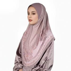 khăn trùm đầu Hijab thun gân cao cấp Đạo Hồi Malaysia Indonesia Đạo Hồi Malaysia Indonesia woman wearing a headscarf head coveri