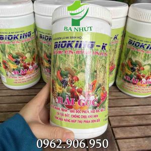 Phân Hữu Cơ Sinh Học BIOKING - K Rải Gốc Ra Rễ Nhanh Mạnh Giải Độc Phèn Cải Tạo Đất