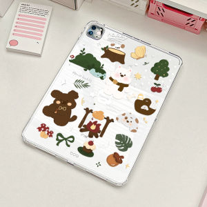 Ultra-Thin Acrylic Protective Case for iPad Air 6 pro 10.9 Tablet 9th Gen Hard Cover Anti-Bend Drop Protection No Pen Slot Design