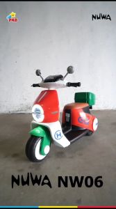 Mainan Anak Mobil Aki Anak PMB MOTOR AKI NUWA NW06 - gowes laju