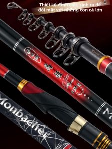 Monbacher | Cần Câu Cá Bờ Dài Siêu Nhẹ Chất Liệu Carbon