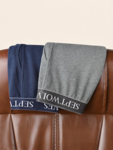 SEPTWOLVES | Mens Cotton Skinny Underpants for Warmth Trendy