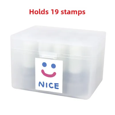No-ink Stamp Mini Cute Cartoon Smile Heart Office Diary