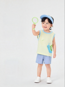 Purcotton | Cool & Breathable Cotton Children Vest Set
