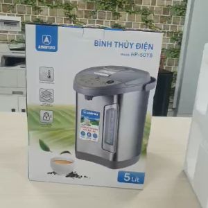 Bình Thủy Điện Thông Minh Asanzo 5 Lít Công Suất 680W MODEL HP-50YB Có Thang Đo Mực Nước