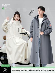 WEICHENGNEI | Áo Mưa Chống Thấm cho Người Lớn Tay Dài Dành cho Đi Xe Điện Trong Mọi Điều Kiện Thời Tiết