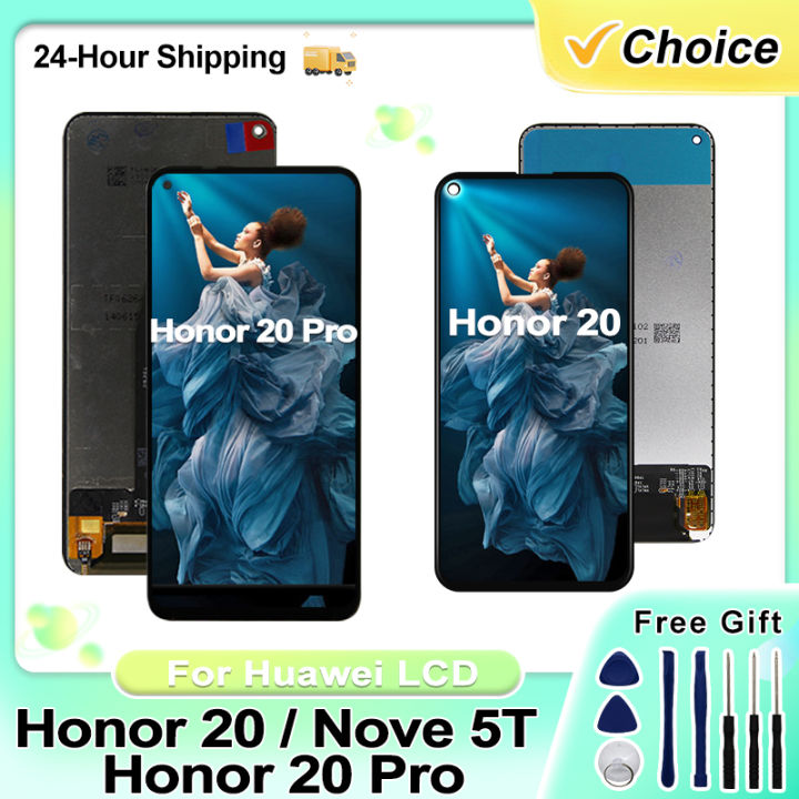 6.26นิ้วHuawei Honor 20 Pro LCD YAL-AL10 YAL-l41หน้าจอสัมผัสสําหรับ ...