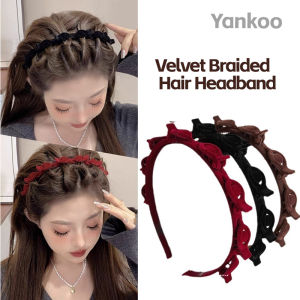 Fashion New Style Braided Hair Hoop Korean Edition Anti slip Hair Hoop Hair Clip Hair Accessories