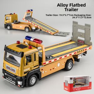 JUANNUO | Electric Alloy Road Rescue Truck Model