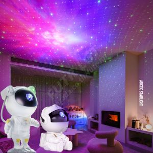 futr lgt โคมไฟโปรเจคเตอร์ โคมไฟนักบินอวกาศ LED 8 โหมด ไฟดวงดาวตกแต่งห้องนอน โคมไฟโปรเจคเตอร์ นักบินอวกาศ - Lazada