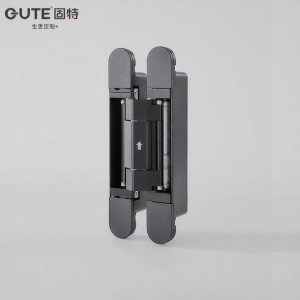 GUTE | Silent Hydraulic Buffering 2-Way Adjustable Wooden Door Hidden Hinge
