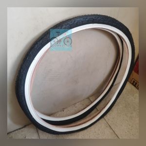 Ban Luar Sepeda Ukuran 26 x 1.50 Kenda K193 Hitam Putih Mini MTB Gunung | High Quality