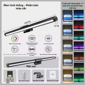 Đèn Treo Màn Hình Chống Đau Mắt Cho Làm Việc Và Chơi Game Đèn LED Bổ Sung Ánh Sáng Cho Máy Tính Màn Hình Laptop Đèn Trang Trí Bàn Làm Việc Có Đèn Xung Quanh