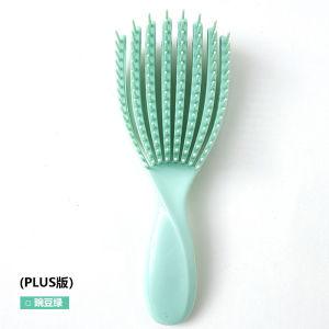 Womens Shampoo Comb Elastic Hairdressing Shell Comb Non-Tangling Smooth Hair Topknot Styling Tool Home Use Hair Care