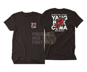 T-SHIRT KAOS DUNIA INI JAHAT YANG BAIK CUMA MAMAH