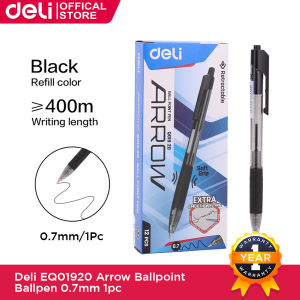 Deli 0.7mm Gel Pen Stationary School Supplies EQ01920-BK/EQ01930-BL 1PC
