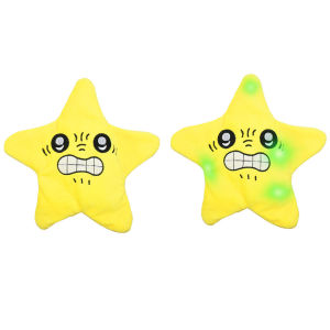 Moving Star Plush Toy Rechargeable Electric Angry Moving Star Electric Star Plushies Toy Gifts for Kids Adults