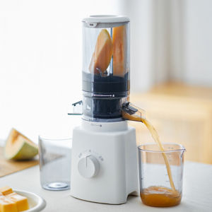 Olayks Electric Slow Juicer Juice Extractor Machine Fruit Vegetable Household Fruit Blender Pemerah Jus Juice Residue Separation 103mm Large-Diameter Juicer Juicer Fruit Juicer Large Diameter Juice and Pulp Separation