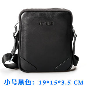 กระเป๋าสะพายข้างหนังแท้ขนาดเล็กสำหรับผู้ชาย กระเป๋าสะพายข้างแบบสะพายข้าง กระเป๋าสะพายไหล่เดียว กระเป๋าสะพายไหล่แบบบาง กระเป๋าสะพายข้างแบบลำลอง