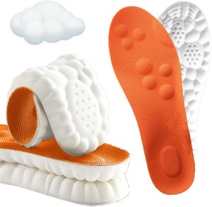 Cloud for Men and Women Mens Comfortble Shoe Steppers Insoles Sole Inserts Memory Foam Insoles for Women/Men with Arch Support