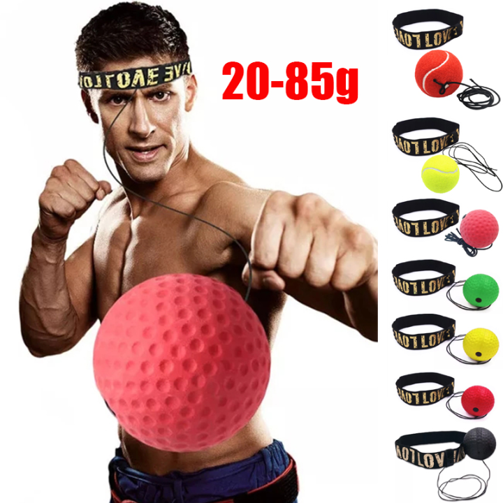 Boxing Head Ball Mit Stirnband - Punch Speed Training Für Reaktion & Koordination