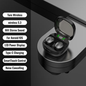 Mini Invisible Earphones Bluetooth 5.3 Headphones HiFi Stereo Wireless Headsets Noise Reduction Earbuds for Xiaomi Huawei