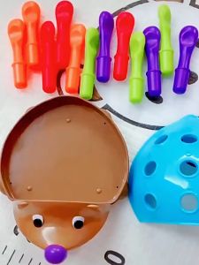 Hedgehog Toy Montessori Toys Math Counting Toy Sensory Toys Educational Toys for Toddlers Childrens Fine Motor Hand-Eye Toy