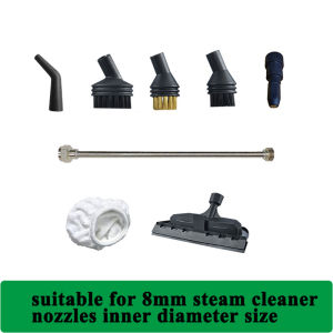 Steam Brush for TC-SC-002 Vacuum Cleaner 8mm Head Glass Wiper Nozzles Threaded Sprinkler Replacement Cleaning Tool