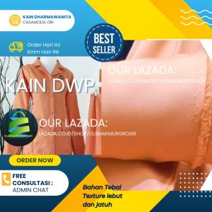 BAHAN KAIN SERAGAM DHARMAWANITA / DASAR KAIN STELAN DARMAWANITA INDONESIA/BAHAN MENJAHIT DWP Kain Marinaya Halus Seragam Darma Wanita Indonesia Ukuran Standar Kain 2.5 Meter - Lazada