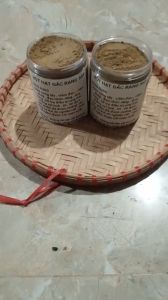 hũ 1kg bột hạt gấc rang say nguyên chất