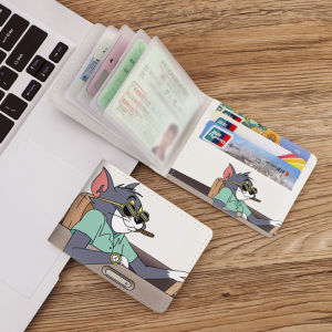 Driver Multifunctional Card Holder Cute Car Leather Cover Protective Case for Driving Licence Ultra-Thin Creative Mileage Male Female