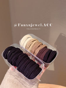 ยางรัดผมยืดหยุ่นสูงสำหรับผู้หญิง 2024 ยางยืดสุดไฮเอนด์ใหม่ที่ทนทานต่อการใช้งาน ไม่รัดผม ตกแต่งผมแบบทันสมัย