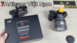 Ống kính 7Artisans 85mm T2.1 - Cine Lens Infinte Vision for Full-Frame dành cho Canon EF và ngàm PL - Có tặng thêm ngàm