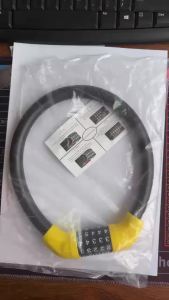 Khóa Chống Trộm Xe Máy Điện & Xe Đạp Với Mật Khẩu Năm Chữ Số Phụ Kiện Chống Cắt Chắc Chắn Khóa Cáp An Toàn