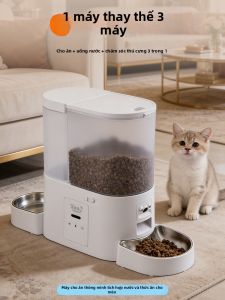 Micky Cat | Automatic Feeder Waterer with Camera for Pets Remote Monitoring