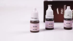 KVM 5 Colors 5ML Eyebrow Tattoo Ink Professional Pigment Microblading Paint Ink for Semi Permanent Makeup Tattoo Art Supplies