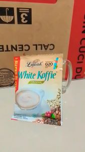 Luwak White Koffie Renteng - 20gr x 10 Sachet / Kopi Instant Luak 3 in 1 Original