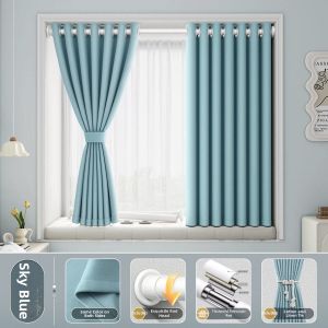 WEILAISHI | Elegant Light Blocking Easy-Installation Curtain Rod