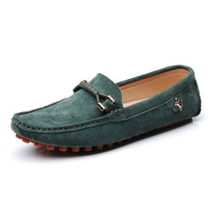 YRZL Size 48 Loafers Men Luxury Brand Moccasins Shoes Men Suede Leather Loafers Shoes Slip on Non-slip Driving Loafers for Men