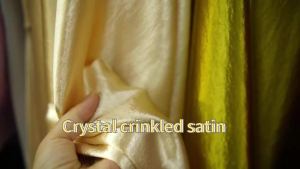 Váy Áo Chất Liệu Vải Mềm Crepe Đôi Vàng Bạc May Thủ Công Thiết Kế DIY Chất Liệu Satin Dành Cho Những Dịp Quan Trọng