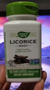 Natures Way Licorice Root 900mg 100 Vegan Capsules Indigestion Stomach Ulcer Gastritis Natures Way
