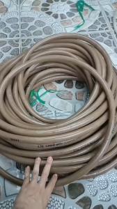 Dây Ống Nước Nhựa M18 (Ø 18mm) Ống mềm Màu Nâu –(Giá / 1 mét dây) Dẻo Dai Chịu Áp Lực Tốt