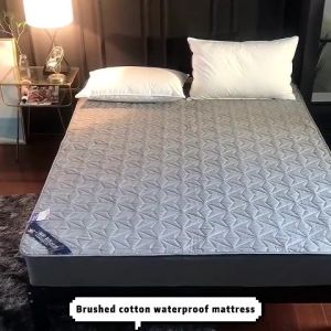100%Waterproof high-quality Cover Single/Queen/King Mattress Protective cover ultra-thin bedsheet unan foam bed