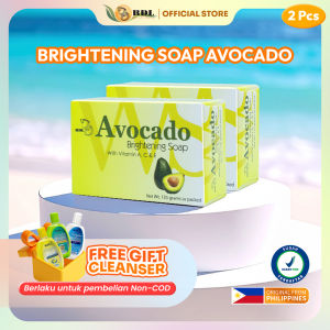 Sabun Alpukat RDL 2PCS 100% Original Asli BPOM Philippines Melembabkan Wajah Kering Avocado Soap with Vitamin A C E