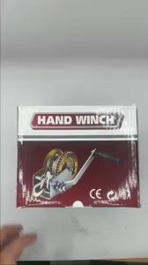 Katrol Hand Winch Alat Derek Manual Tangan 800 LBS Set Tali Seling Kerekan 7 Meter