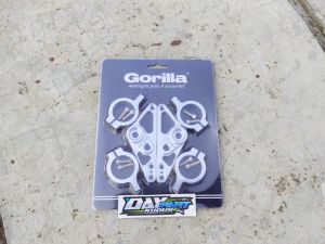 breket lampu depan cnc import gorilla as 31 dan 33 pnp shok skok shock gl mp tiger ninja vixion brecket lampu depan pesek impor gorila dudukan pangkon pankon lampu utama head lamp