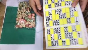 Bộ trò chơi kêu Lô Tô 90 số bằng giấy và gỗ - Lô tô cây